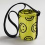 Smiley Face Puffy Water Bottle Sling, thumbnail 1 of 3