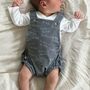 'Mummy Is The Best' Print Baby Bubble Romper, thumbnail 7 of 11