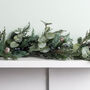 Frosted Berry And Pinecone Artificial Christmas Garland, thumbnail 1 of 3