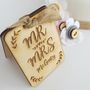 Personalised Wooden Wedding Cake Topper, thumbnail 2 of 7