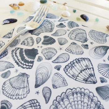 Set Of Four Seashells Placemats, 3 of 6