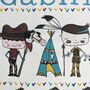 Personalised Cowboys And Indians Toysack, thumbnail 2 of 3