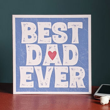 Best Dad Ever Father's Day Card, 2 of 3