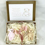 Bride And Groom Wedding Teddy Bears Letterbox Gift, thumbnail 1 of 6