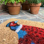 Pair Of Proud Pheasant Coir Doormats, thumbnail 6 of 6