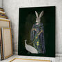 Ophelia Dolton And White Peacock Ltd Edition Rabbit, thumbnail 1 of 7