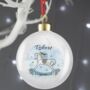Personalised First Christmas Rocking Horse Bauble, thumbnail 1 of 3