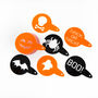 Halloween Spooky Cake And Coffee Stencil Duster Set, thumbnail 2 of 2