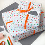Raindrop Eco Friendly Wrapping Paper Set, thumbnail 1 of 8