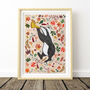 Woodland Badger Nursery Print, thumbnail 1 of 10