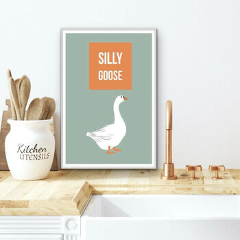 Silly Goose Print, 3 of 3