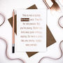Birthday Card In Rose Gold Foil, thumbnail 2 of 4