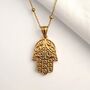 Hamsa Boho Pendant, thumbnail 2 of 3