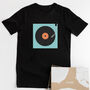 Organic Cotton Vinyl T Shirt For Music Lovers, thumbnail 1 of 7