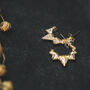 Arabella Spike Hoop Earrings | 14 K Gold Plated, thumbnail 3 of 7