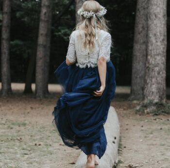 Felicity Couture Set Navy Blue, 2 of 8