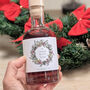 Personalised Christmas Flavoured Gin With Music, thumbnail 4 of 6
