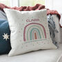 Personalised Rainbow Cushion, thumbnail 2 of 3