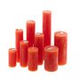 Luxury Candle Coral Red, thumbnail 1 of 5