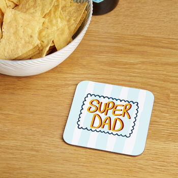 Super Dad Striped Coaster, 2 of 6