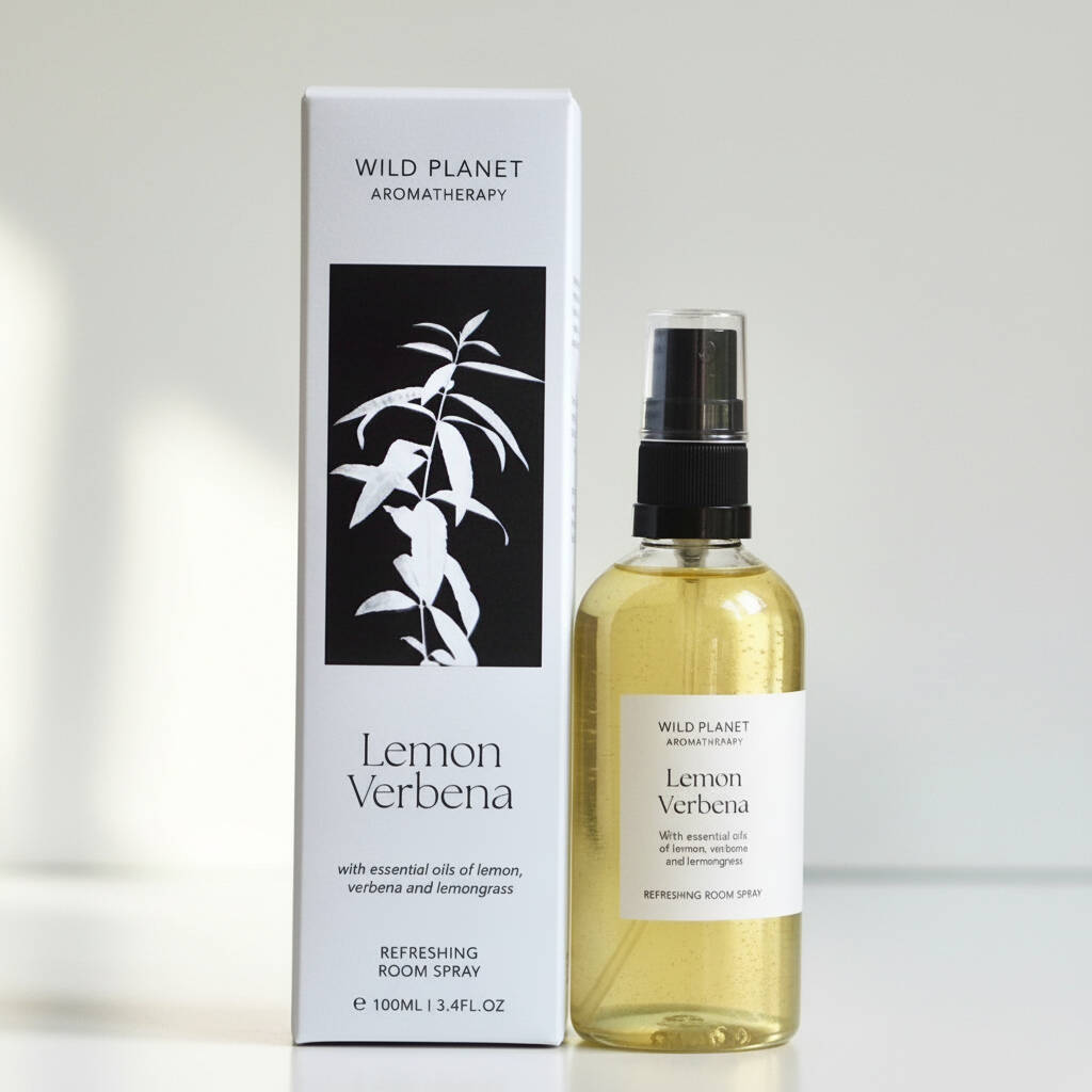 Lemon Verbena Vegan Room Spray – Natural Citrus Aromatherapy Mist Handmade In Kent, 1 of 4