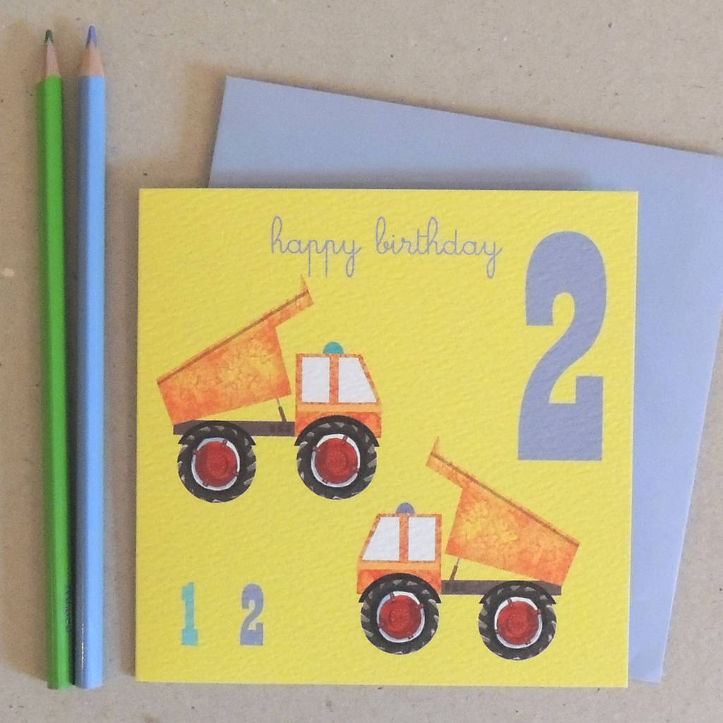 boys 2nd birthday card by kali stileman publishing | notonthehighstreet.com