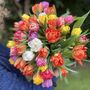 Bright Tones Seasonal Fresh Flower Bouquet, thumbnail 2 of 3