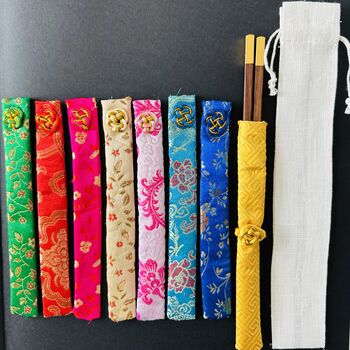 Personalised Luxury Rosewood Chopsticks, 6 of 7
