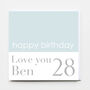 Happy Birthday Age Boy Greeting Card, thumbnail 5 of 6
