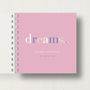 Personalised 'Dreams' Bucket List Small Notebook, thumbnail 1 of 10