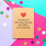 'Impeccable Spelling' Funny Valentine's Day Card, thumbnail 1 of 2
