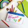 Tropical Personalised Pencil Case, thumbnail 6 of 11