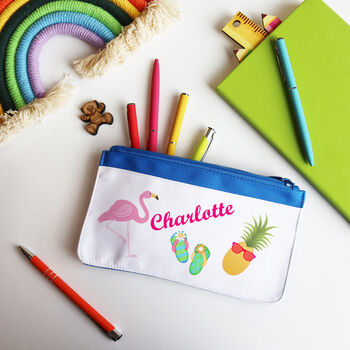Tropical Personalised Pencil Case, 6 of 11