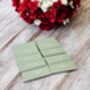 Handwritten Sage Place Cards With White Ink, thumbnail 8 of 8