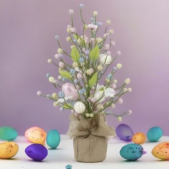 Light Up Artificial Easter Egg Tree, 8 of 9
