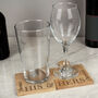 Personalised His And Hers Jigsaw Piece Set – Perfect Wedding Gift For Couples, thumbnail 3 of 4