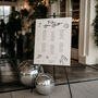 Personalised Hand Illustrated Seating Chart, Digital Or Physical Product, thumbnail 1 of 4