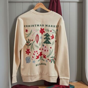 Personalised Christmas Market Jumper, 3 of 4