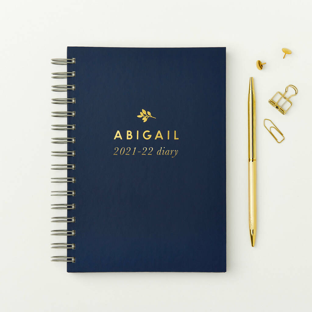 Traditional Mid Year Or Academic Diary By Martha Brook