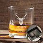 Personalised Stag Groomsman Two Tone Hip Flask, thumbnail 8 of 8