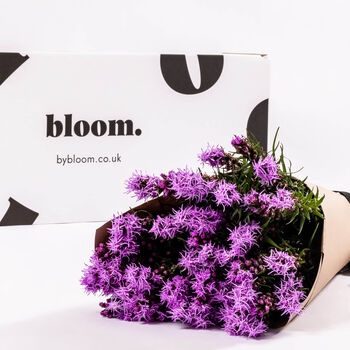 Purple Liatris Fresh Flower Bouquet, 3 of 3