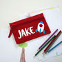 Personalised Pencil Case, Rocket, thumbnail 2 of 9