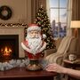 Regal Tidings Large Santa Bust Christmas Decoration, thumbnail 1 of 3