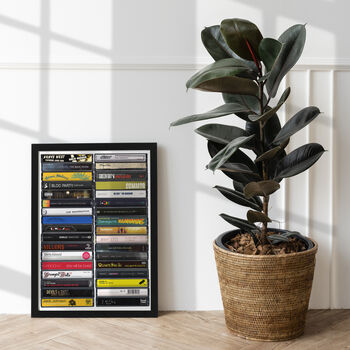 21st Birthday Print Music From The Year You Were Born, 5 of 8