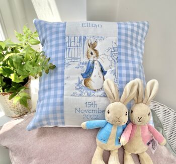 Beatrix Potter© Name Cushion, 3 of 12