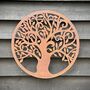 Metal Tree Of Life Garden Wall Sign , Fence Decoration , Feature , Ornament, thumbnail 1 of 7