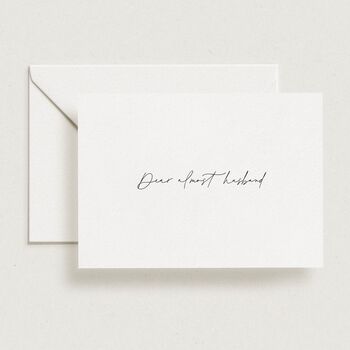 Dear Almost Husband Card, 2 of 4