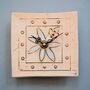 Bee Clock Ceramic Wall Tile, thumbnail 2 of 7