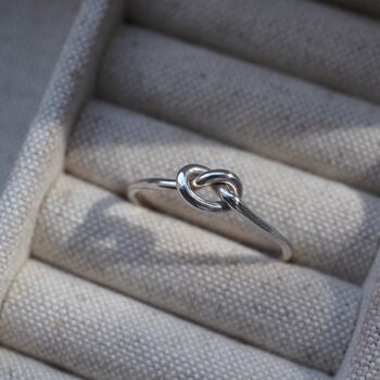 Love Knot Ring, 3 of 9