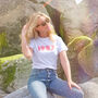 Personalised Retro Disco Font Birth Year T Shirt, thumbnail 3 of 6